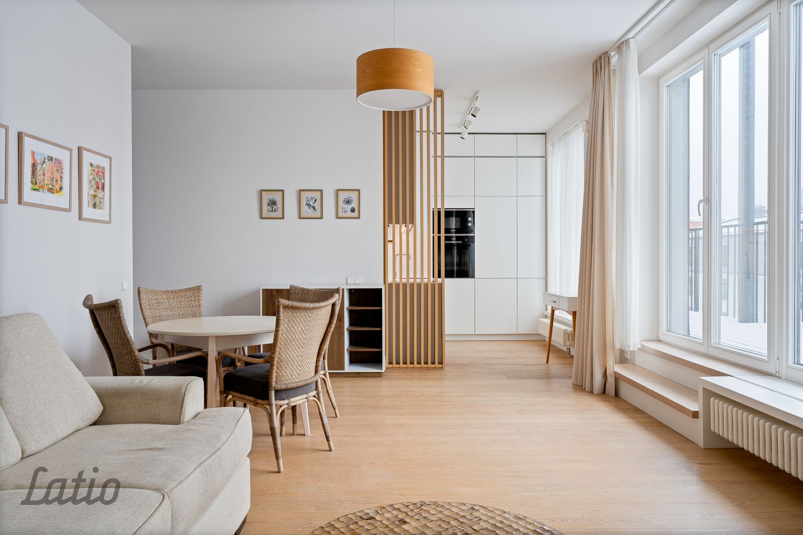 Объявление. Brīnišķīgs 2 istabu dzīvoklis jaunā un modernā projektā Magdelēnas kvartāls, 6/6 st., lifts, 91 Цена: 450000 EUR Foto #2