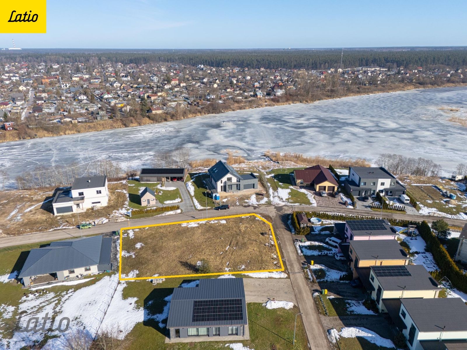 Объявление. Privātmājas apbūves zemes gabals Zirņu salā pie Daugavas, lieliska vieta mājas būvniecībai dabas Цена: 60000 EUR Foto #2