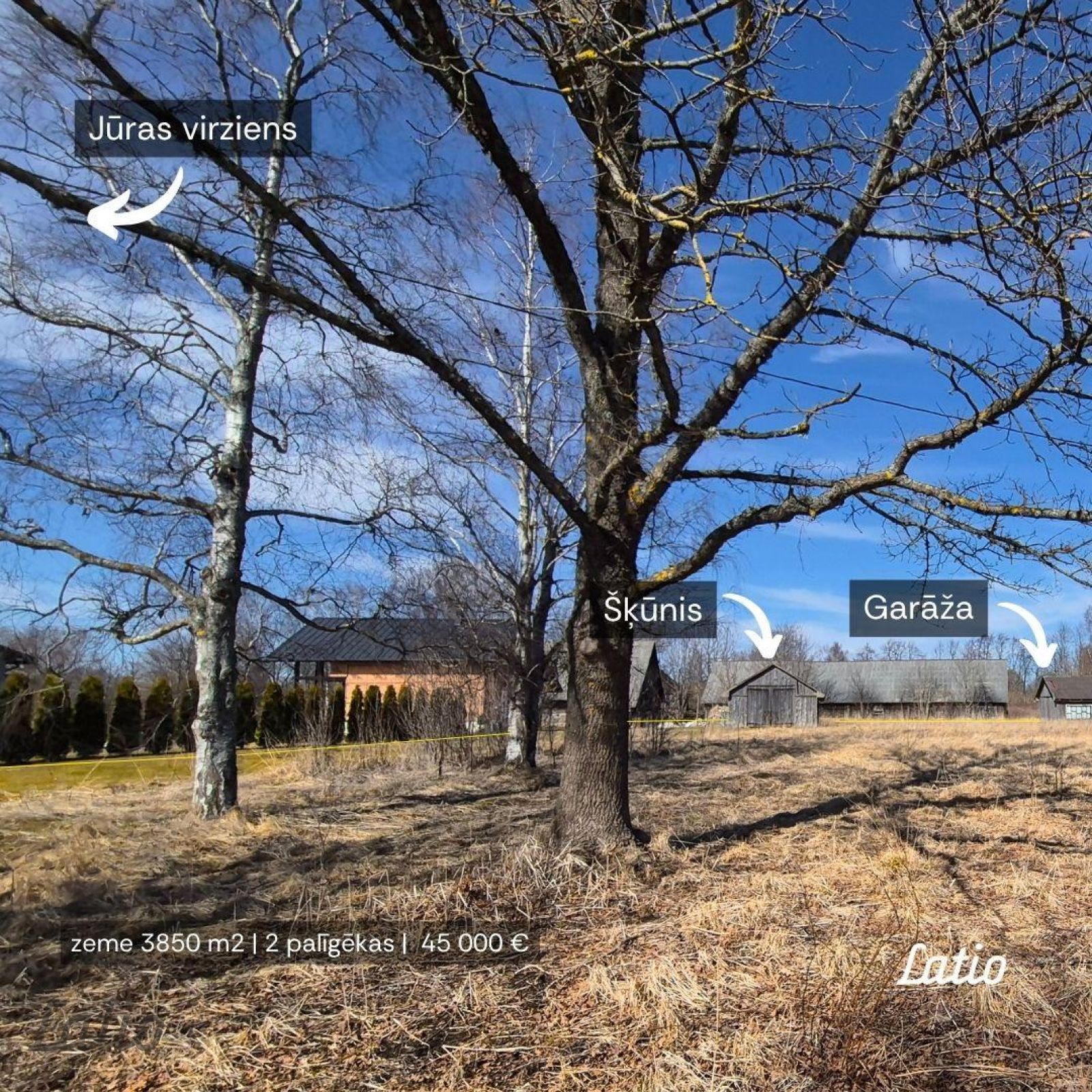 Объявление. Pārdod zemi pie jūras. Piedāvājumā zemes gabals Kuivižos, Salacgrīvas pagastā, Limbažu Цена: 45000 EUR Foto #3