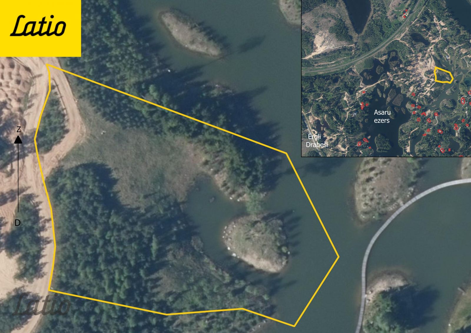Sludinājumi. Pārdod zemi Amatciemā pie ezera ar savu salu

Tiek pārdots unikāls zemes gabals Amatciems ar savu Cena: 187000 EUR Foto #2